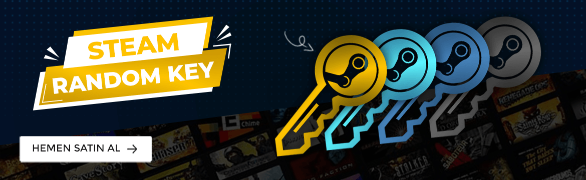 Steam Random Key Satışları Başladı!